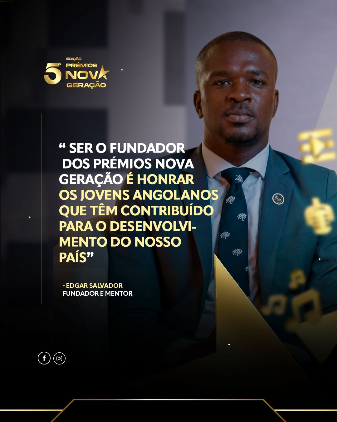 Edgar Salvador — Fundador e Mentor